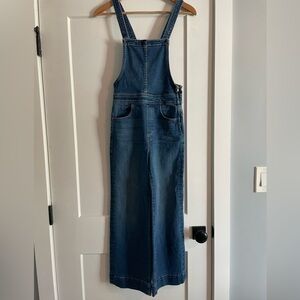 MOTHER The Greaser Cropped Overalls